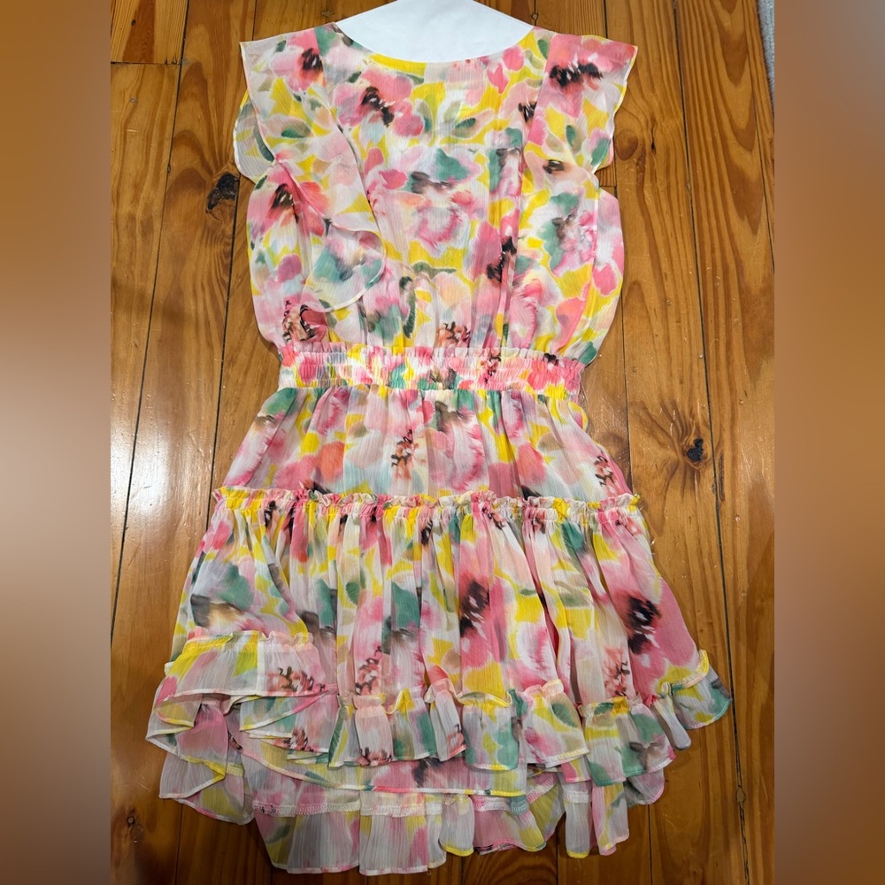 Misa Floral Multicolor dress! Size small like new